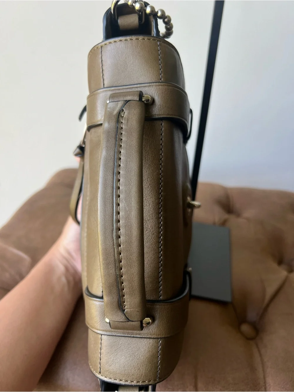 Coach satchel olive